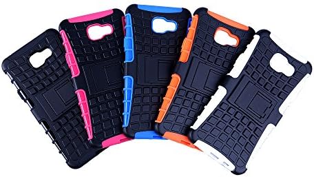 Galaxy A7 Case,[hybrid Kickstand Flip Case]samsung Galaxy A7100 Cover[clear Drop Protection/shock Absorption]pc Back TPU Bumper Armor with Key Holder (Black)