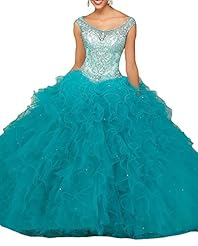  Beaded  Ball Gown Quinceanera Dress 