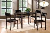 5-Piece Pack Dinette of Albany Collection by Homelegance