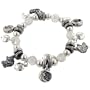 Moon And Cupid Charm Bracelets
