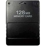 Buyee 128MB Memory Card Game Memory Card for Sony Play Station 2 PS2