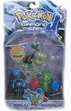 Pokemon Diamond & Pearl Series 4 with Riolu, Roselia, and Turtwig Action Figure Set