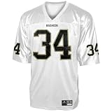 adidas Western Michigan Broncos #34 White Replica Football Jersey