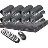 16-Channel Dvr With 8 Ccd Cameras And 1Tb Hdd Multi-Tasking Functionality