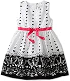 Rare Editions Girls 2-6X Border Print Dress