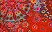 45'' Wide Kaffe Fassett Millefiore Red Fabric By The Yard