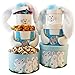 Somebunny Special Easter Bunny Gift Tower, BLUE