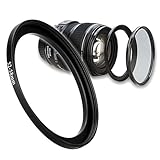52-mm to 58-mm Camera Lens Filter Step Up Adapter Ring