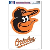 BALTIMORE ORIOLES OFFICIAL LOGO 11x17 ULTRA DECAL