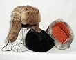 Rabbit Fur Bomber Hat by Ganka
