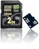 RAM Components 2 GB Micro Secure Digital (Micro SD) Speicherkarte für Samsung SGH-J700