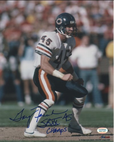 Gary Fencik Autographed 8 x 10 Photo