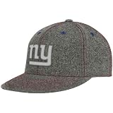 NFL Mens New York Giants End Zone Flat Visor Flex Hat - Tw83Z