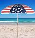 7.5 ft. Acrylic Beach Umbrella by Frankford - US Flag