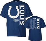 Indianapolis Colts Reebok 2009 AFC Conference Champions Roster T-Shirt