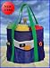 Saltwater Canvas Whale Beach Bag