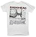 Banks Collapse T-shirt by Radiohead in Vintage White