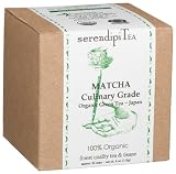 SerendipiTea Matcha Culinary Grade, Organic Green Tea, 4-Ounce Box