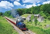 パズルの達人 450ピース 鉄道の旅湖水地方を眺めるSL 08-034の画像