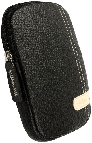 Krusell Gaia Kunstleder Etui f&uuml;r Olympus VG-130 Digitalkamera schwarz Preisvergleich