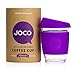 JOCO Glass Reusable 12oz Coffee Cup (Purple)