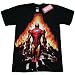 Search : MARVEL IRON MAN "BLAZING SALVATION" BLACK TEE Licensed