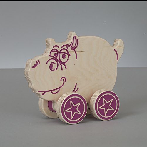 Hippo Push Toy