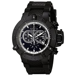 Invicta Men's 5508 Subaqua Sport Black Ion-Plated Chronograph Watch