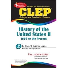CLEP History of the United States II, 1865 to the present (REA) - The Best Test Prep for the CLEP (Test Preps)