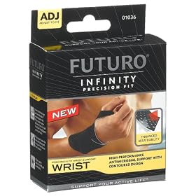 Click here to buy Futuro Precision Fit Wrist Brace.