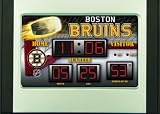 Boston Bruins Scoreboard Desk Clock