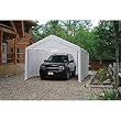 ShelterLogic 12 x 20- Feet Canopy Enclosure Kit, Fits 2- Inch Frame, White