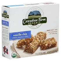 Cascadian Farms Organic Vanilla Chip Granola Bar ( 12x7.4 OZ)