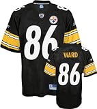 Hines Ward Black Reebok NFL Premier Pittsburgh Steelers Jersey - Medium