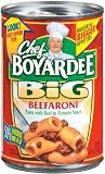 Chef Boyardee Big Beefaroni, 14.75-Ounce Cans (Pack of 24)