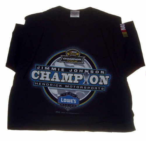 Jimmie Johnson Championship Tee Shirt Chase #48 Nascar Nextel Cup