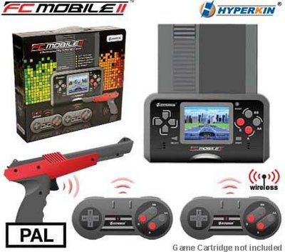 New FC Mobile II PAL Black Version Turbo-Charged Auto-Fire Buttons Wireless Hand & Gun Controllers