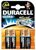 Duracell Ultra M3 AA Batteries Pack of 4  MX1500