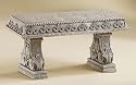 Pack of 2 Quaint Joseph's Studio Outdoor Garden Entryway Benches 10"