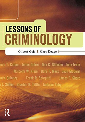 Lessons of Criminology