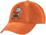 NFL Men's Cleveland Browns Classics Secondary Color Souch Flex Hat - EQ56Z (Orange, Large/X-Large)