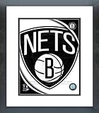 Brooklyn Nets 2012 Team Logo Framed Picture 16x20
