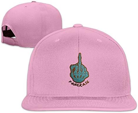 RUUYIIP Men' S PANCRASE Skull Fist Snapback Cap Pink One Size