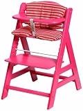 Hauck 668115 - Hochstuhleinlage 2teilig Multicolor rot