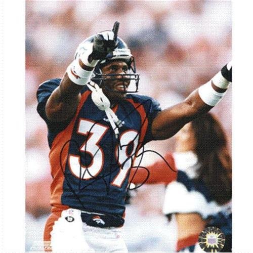 Ray Crockett Autographed Denver Broncos 8x10 Photo