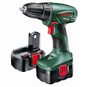 Bosch PSR 14.4 Cordless 14.4 Volt Drill/Driver, 2 x NiCD Batteries
