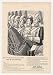 1966 Air-India Airlines London Horse Guards Peter Arno art Print Ad (23048)