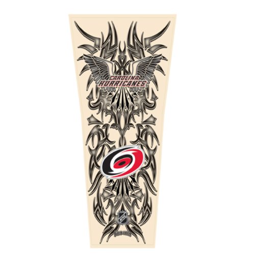NHL Carolina Hurricanes Tribal Tattoo Sleeve