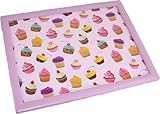 Cupcakes Cream Bean Bag Cushioned Lap Tray