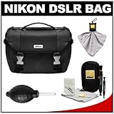 Nikon Starter Digital SLR Camera Case - Gadget Bag with Nikon Cleaning Kit  ....